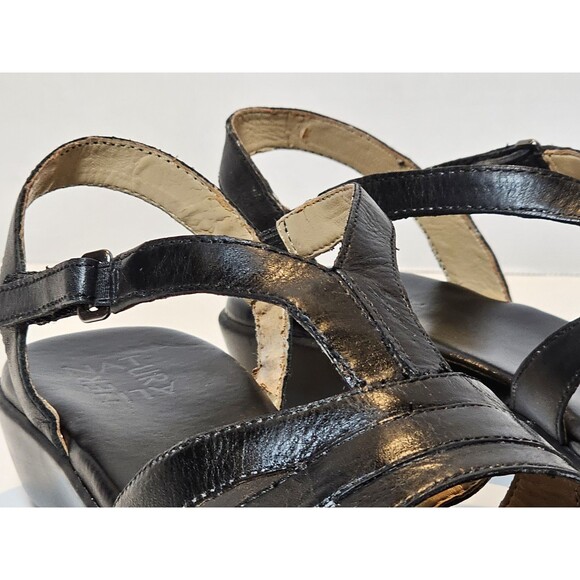 Naturalizer Women's Nasim Banded Leather Sandals Black Sizes 9M - Picture 7 of 12